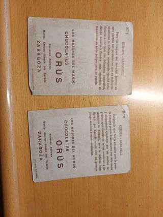 Cromos fútbol 