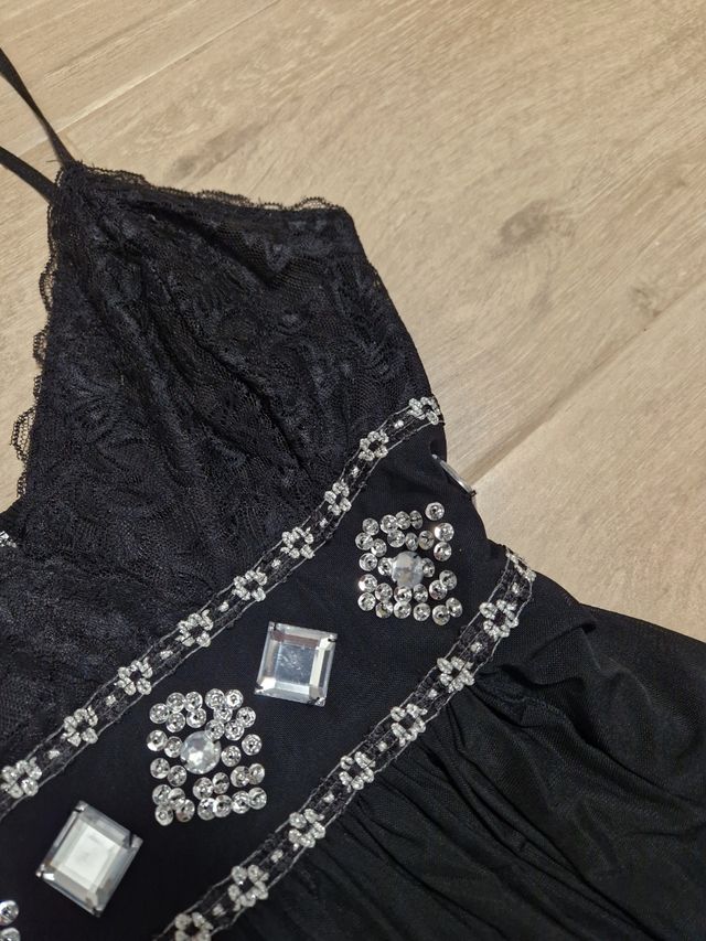 Abito nero y2k taglia L