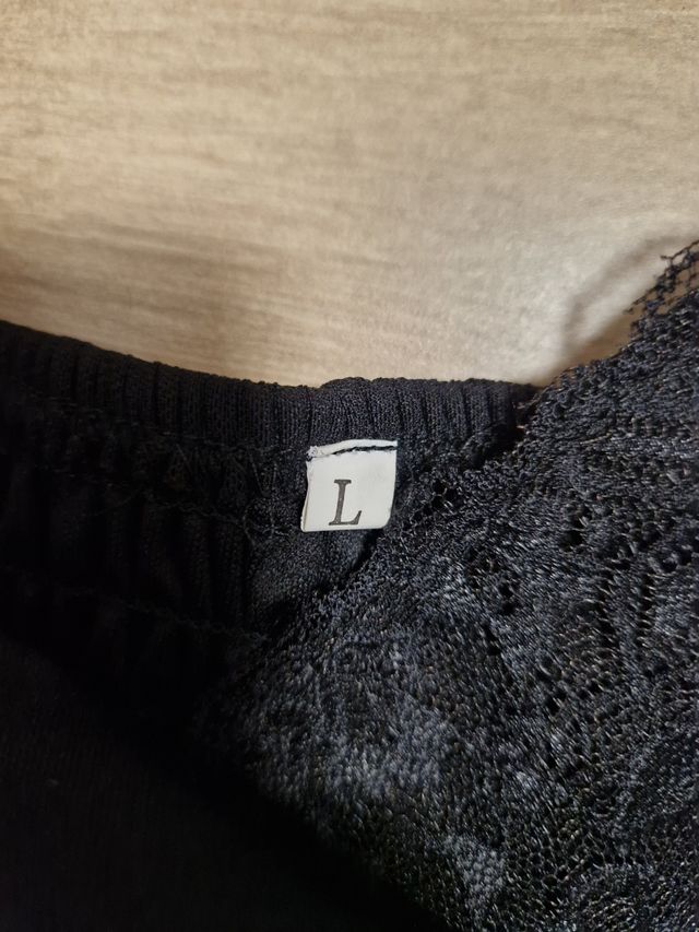 Abito nero y2k taglia L