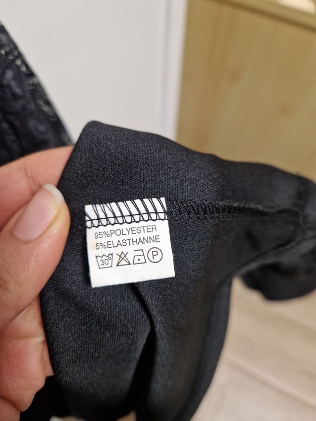 Abito nero y2k taglia L