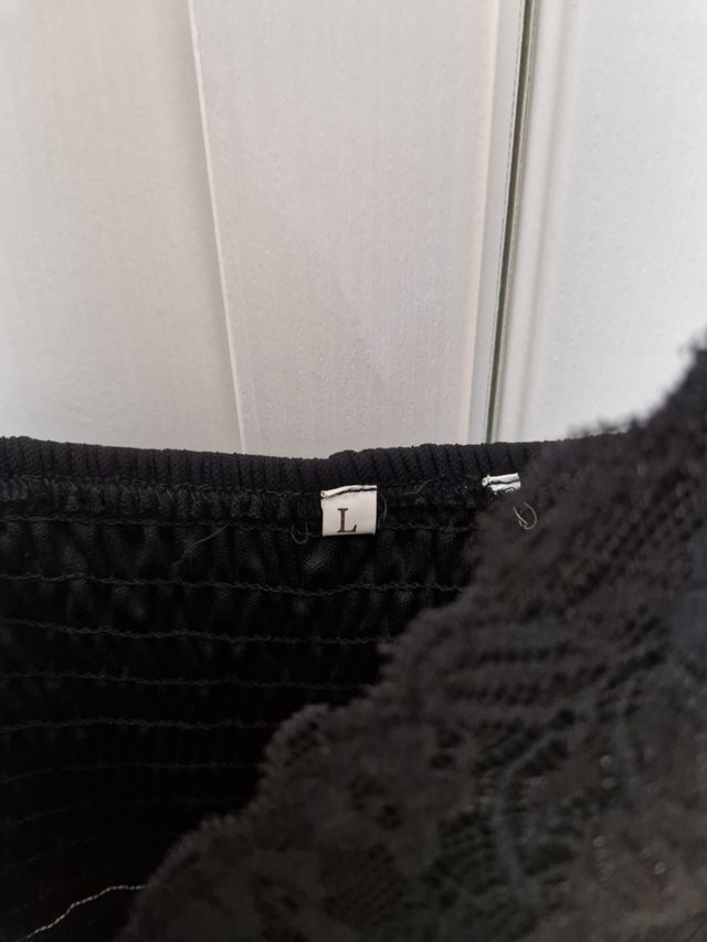 Abito nero y2k taglia L