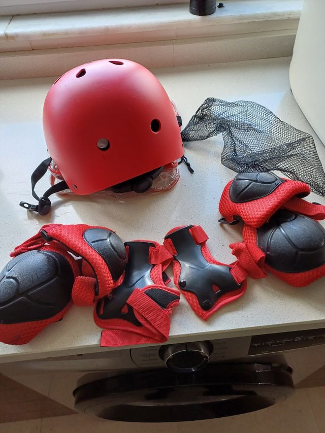 PROTECCIONES Y CASCO NIÑO