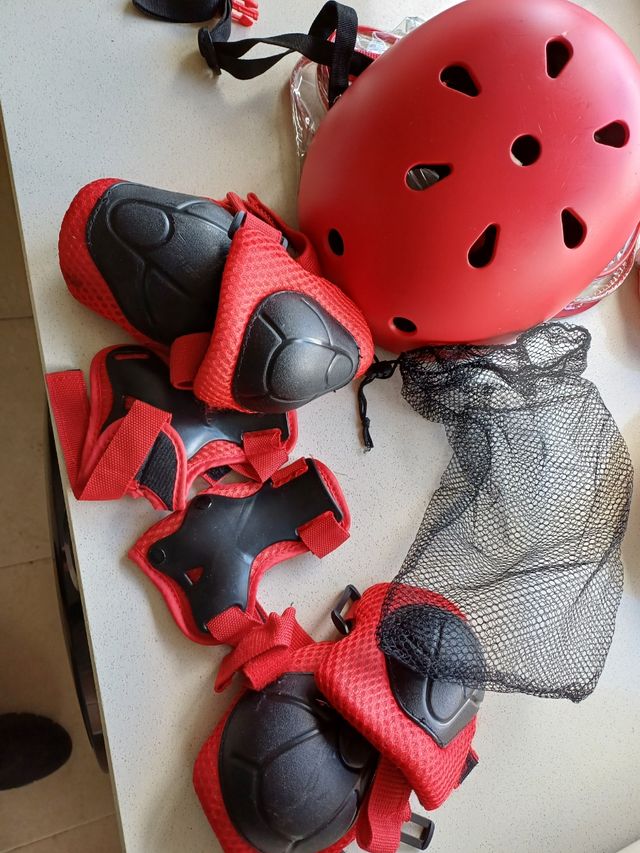 PROTECCIONES Y CASCO NIÑO