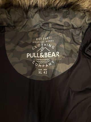 Cazadora camuflaje