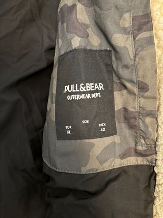Cazadora camuflaje