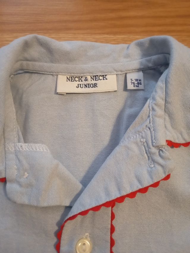 Conjunto niño neck neck