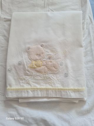 Set culla lenzuola e coprimaterasso