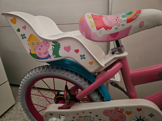 Bicicleta infantil Peppa Pig