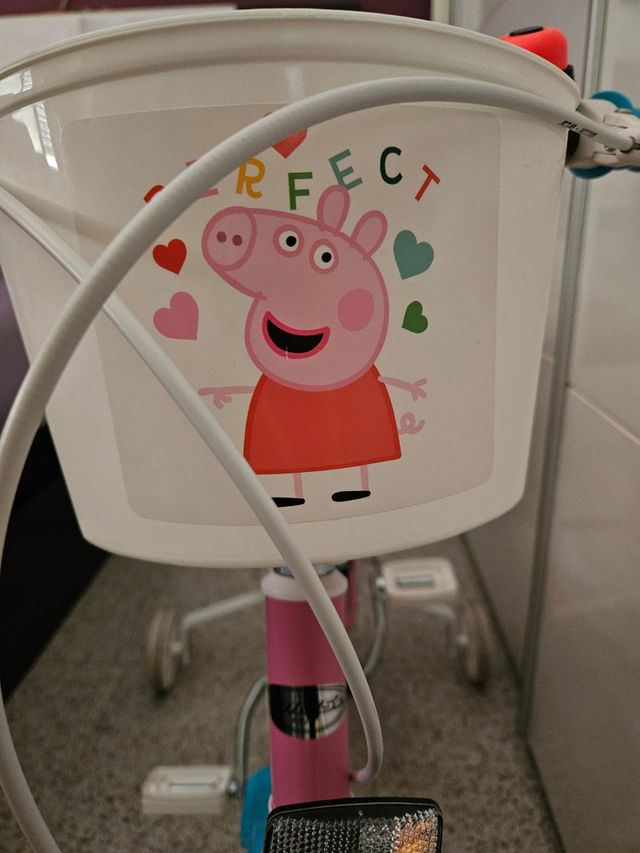 Bicicleta infantil Peppa Pig