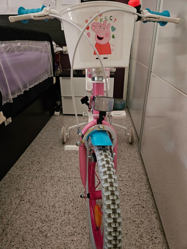 Bicicleta infantil Peppa Pig