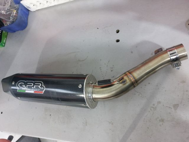 Escape GPR honda 500x