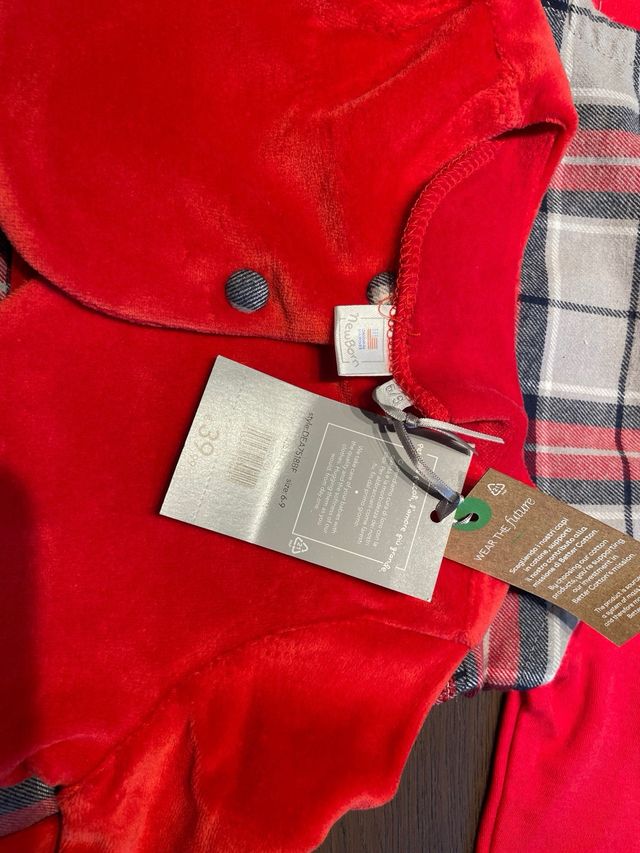 Set giacca e vestito in tartan