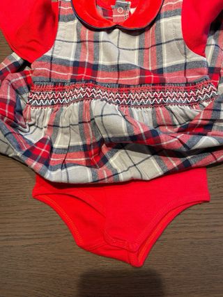 Set giacca e vestito in tartan