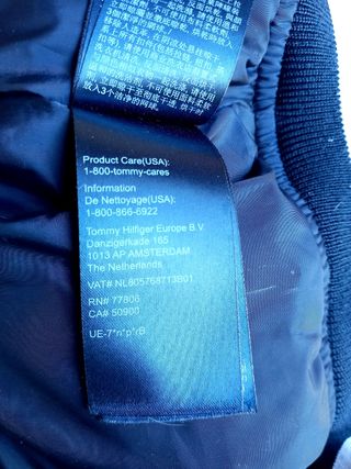 Plumifero "TOMMY HILFIGER" Talla L 