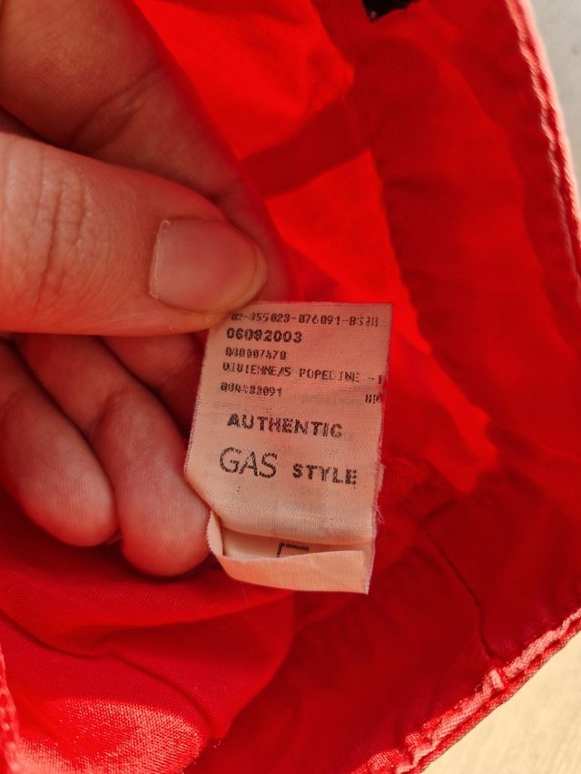 Pantaloni a zampa GAS vintage donna Tg S