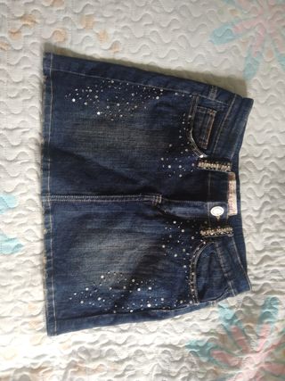 Falda vaquera talla S