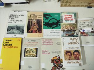 Libros de Historia variados 1