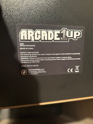 Arcade 1 up space invaders