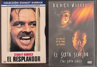 Pack de películas de terror en DVD