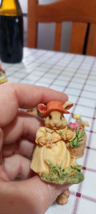 Collezione coniglietti resina