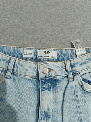 Pantalón vaquero Bershka