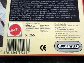 SCRABBLE Original,Scarabeo vintage 1995,completo