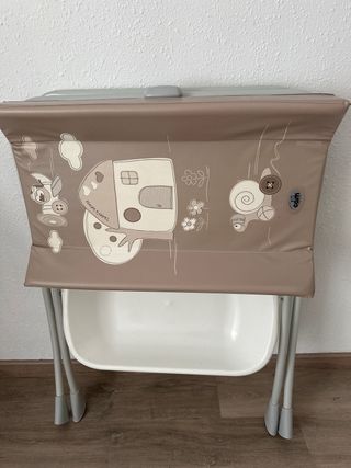 Bañera bebe cambiador