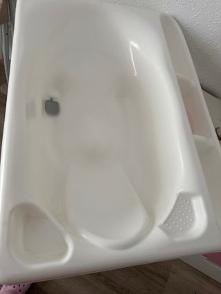 Bañera bebe cambiador