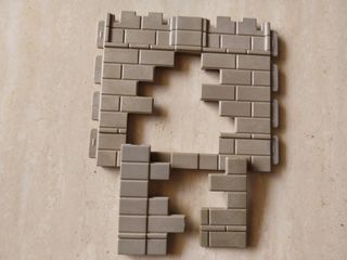 playmobil  muro castillo