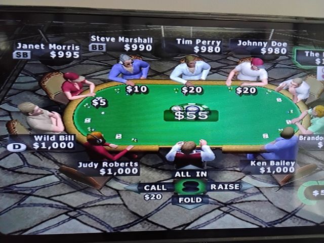 World series of poker ps2 
