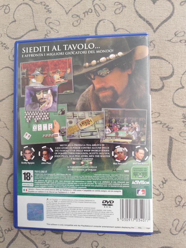World series of poker ps2 