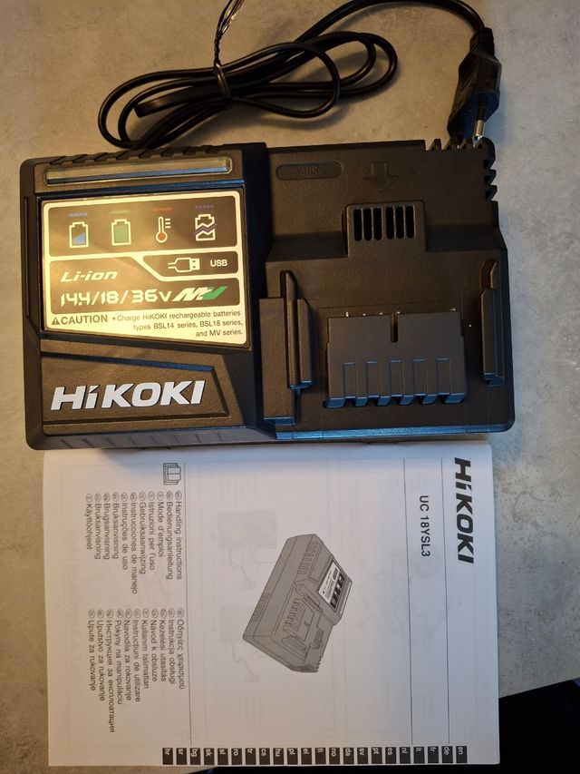 Caricabatteria rapida UC18YSL3 hikoki
