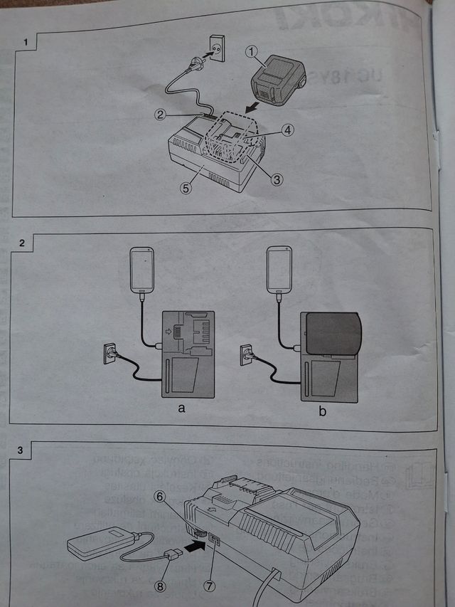 Caricabatteria rapida UC18YSL3 hikoki