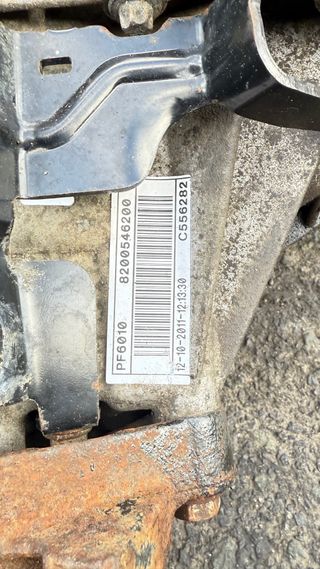 Caja cambio renault opel fiat 6v