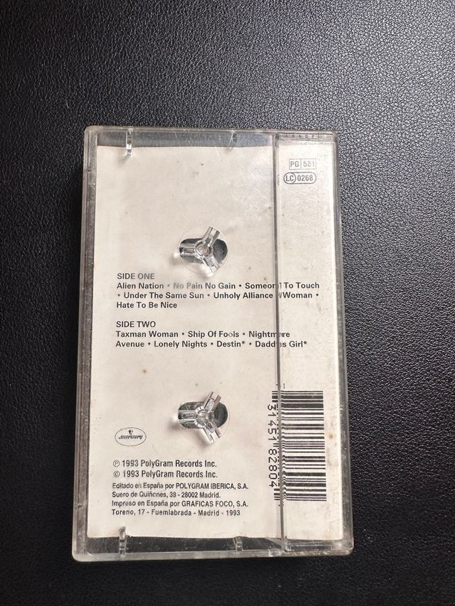 Scorpions Face to the Heat cassette