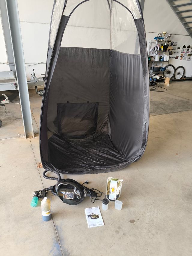 Equipo bronceado profesional quirumed