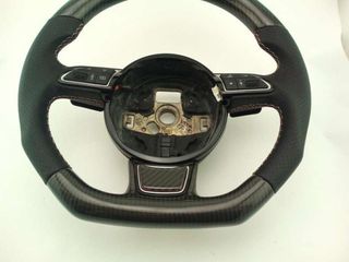 EMBLEMA CARBONO VOLANTE AUDI S SLINE RS