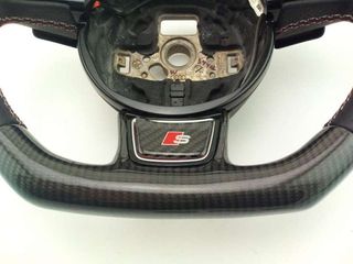 EMBLEMA CARBONO VOLANTE AUDI S SLINE RS