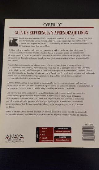 Guía de referencia y aprendizaje Linux (2ª edición) (Anaya Multimeda/o'reilly) (Spanish Edition)