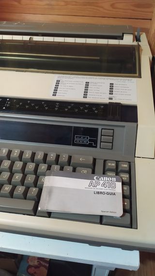 Canon AP 410 Maquina de escribir electrónica Retro