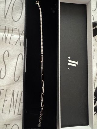 Pulsera plata primera ley Jose Luis 