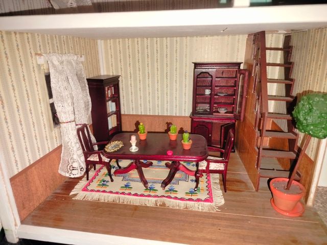 Casa de muñecas de coleccionista