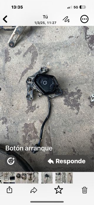 TMAX 2022 BOTON ARRANQUE 