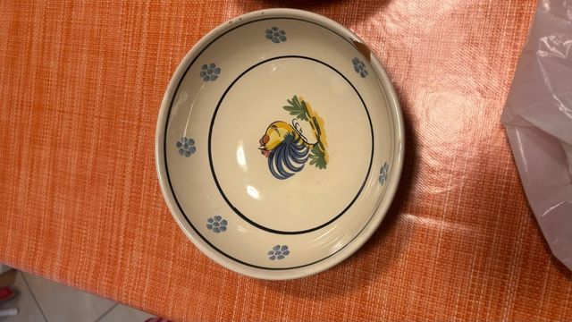 Piatti piatto Grottaglie vintage