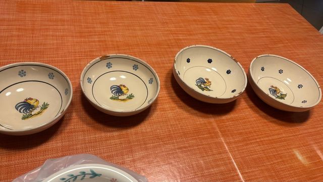 Piatti piatto Grottaglie vintage