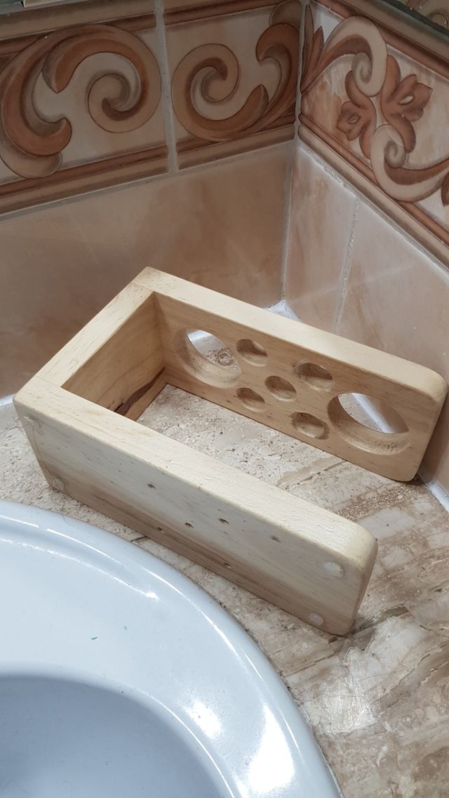 Porta cepillos dientes U