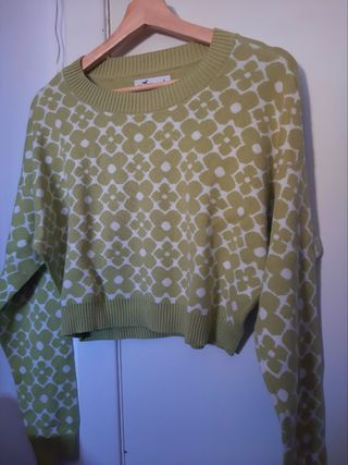 Jersey verde Hollister