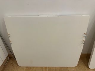 Cama 90x200 cm blanca con somier