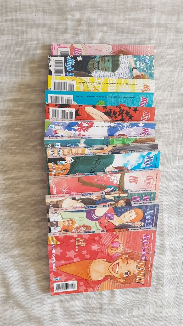 Fumetti manga high school Debut