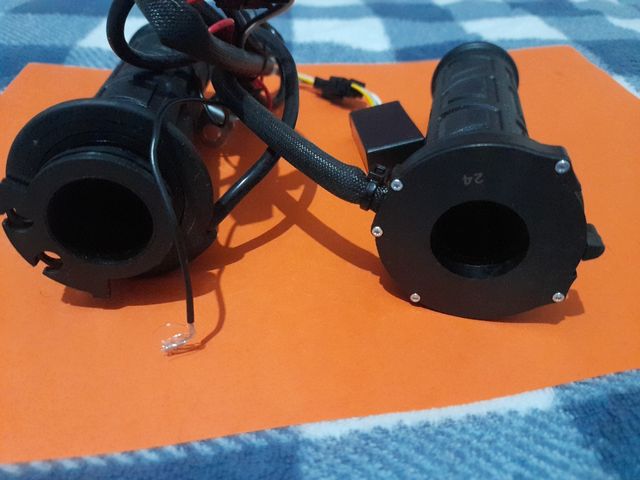 Puños moto calefacción universal